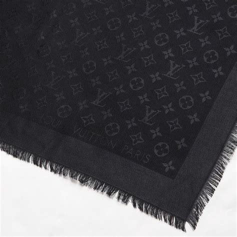 louis vuitton schal schwarz|louis vuitton shawls outlet.